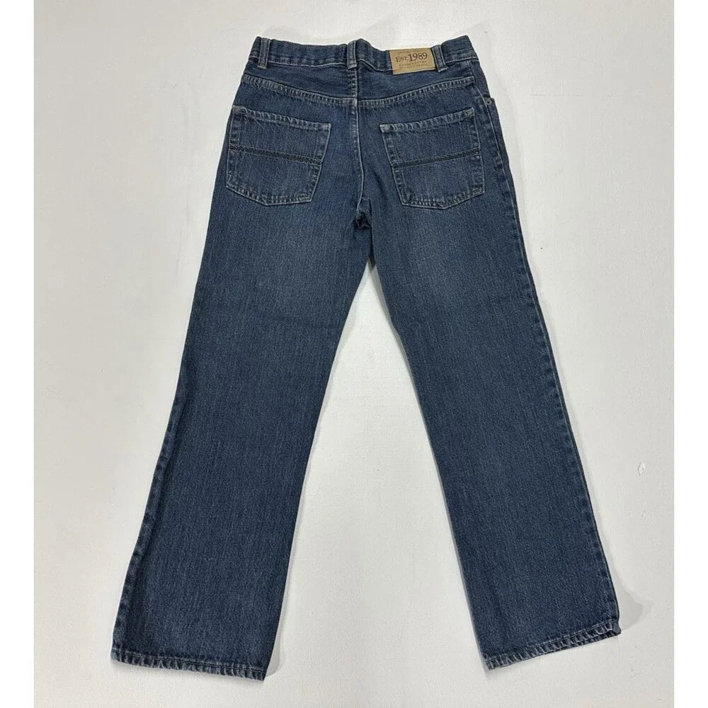 The Children's Place boys size 14 blue denim straight jeans